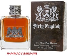 DIRTY ENGLISH BY JUICY COUTURE EDT 3.4 OZ / 100 ML FOR MEN NIB SEALED