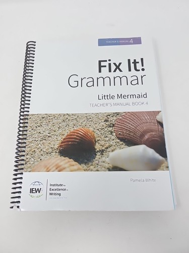 Fix It Grammar Little Mermaid Teacher Manual Book 4 Institute Excellence Writing - 第 1/13 張圖片