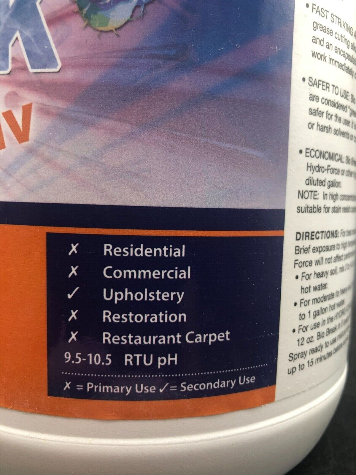 BIO BREAK With Citrus Solv, Powdered Pre-Spray for Carpets & Upholstery ...