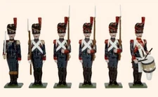 COJF-3361 - French Artillery of the Guard 1810 (Set N2B) 6 Figures - Tradition