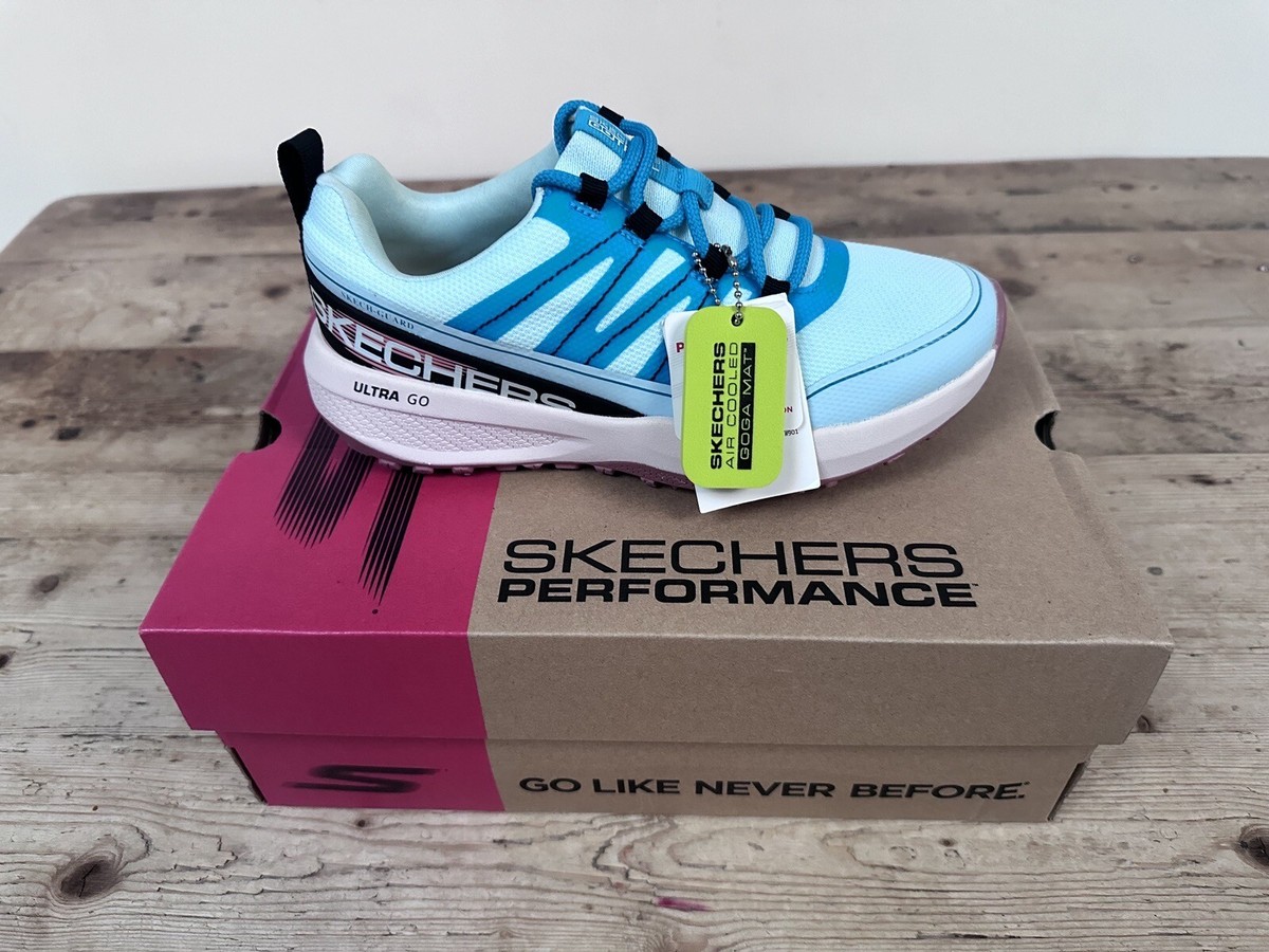 BNIB SKECHERS GO TRAIL JACK RABBIT WOMEN'S TRAINERS UK SIZE (35