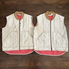 Vintage Walls Blizzard Pruf Vest Bundle Sz L 70s 80s Worn Extreme Fade Distressd