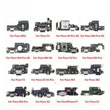 For Xiaomi Poco C3 F1 F3 X2 X3 NFC M3 M4 X4 F4 M5s USB Charging Port Tail Plug