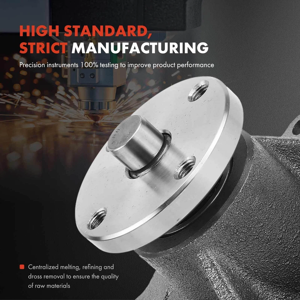 Bomba de agua con junta para camioneta GMC C1500 67-69 K1500 C1500 Suburban Foto 3 de 4