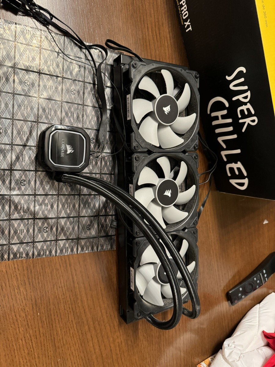 corsair H150i RGB PRO XT ＋TOUGHFAN12x3 Corsair iCUE H150i RGB PRO XT Liquid CPU Cooler with 3 120mm