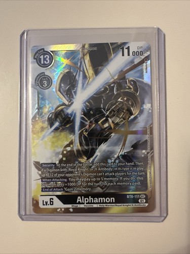 Digimon Alphamon SEC BT6-111 NM/M Digimon TCG