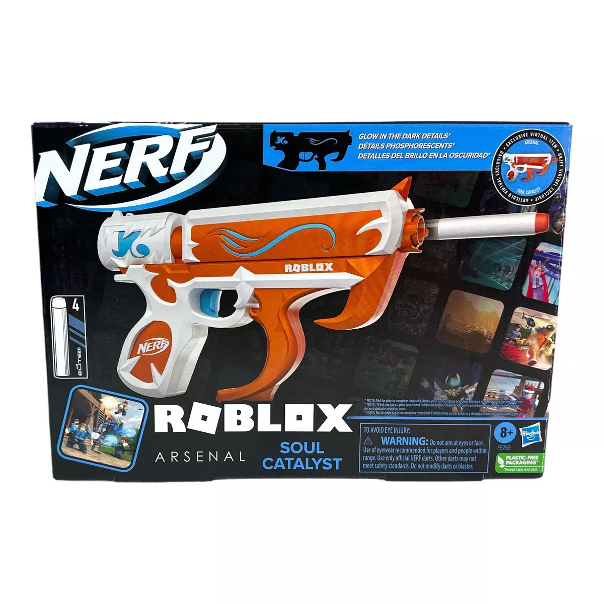 NEW ROBLOX ARSENAL NERF GUN 