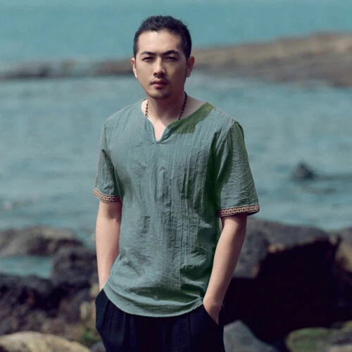 Linen Casual Shirts for Men