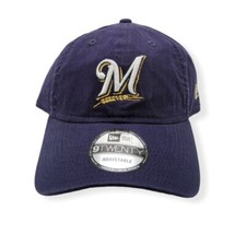 New Era Milwaukee Brewers 9TwentyCore Classic Replica Adjustable Strap Hat Cap