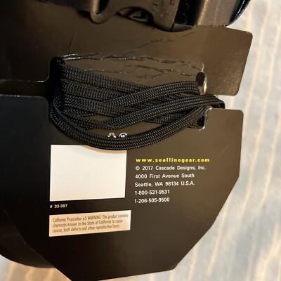 New Supreme SealLine See Waterproof Large Pouch in Black SS18