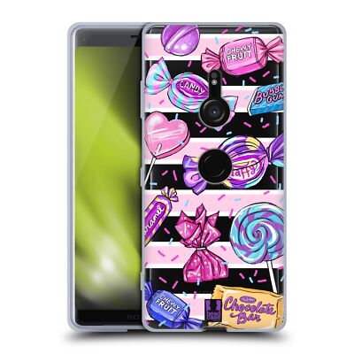 HEAD CASE DESIGNS COLOURFUL CANDIES SOFT GEL CASE FOR SONY PHONES 1