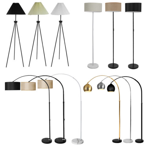 Emitto Adjustable Floor Lamp Morden Reading Corner Standing LED Light Living - Picture 1 of 101