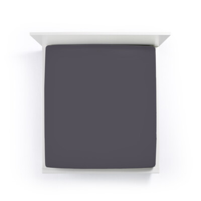 Formesse Bella Gracia Spannbetttuch 140x190 - 160x220 cm 0213 Anthrazit 1A