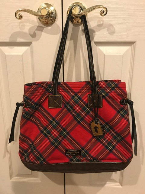 dooney and bourke tartan plaid handbolsas