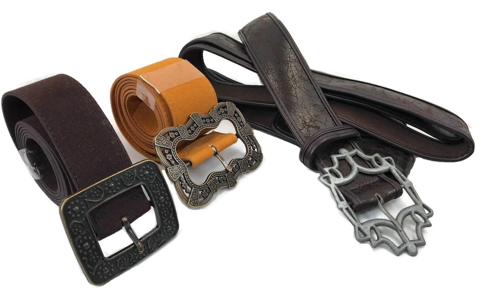 JACK SPARROW SOL + FLOR + BALDRIC Espada Pirata Cinturón Conjunto de 3 Cinturones Accesorios Foto 2 de 4