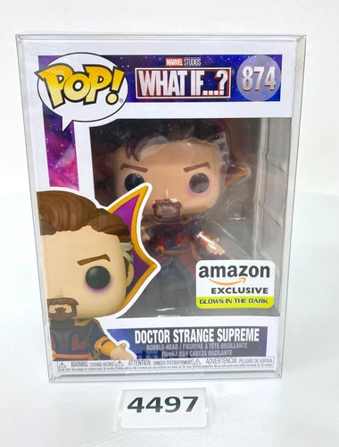 Funko Pop! Marvel What If...? Doctor Strange Supreme #874 exclusivo de Amazon