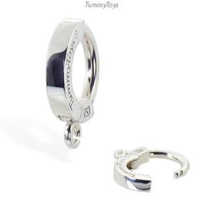 TummyToys Make your own Silver Belly Button Ring With Jump Ring For A Charm