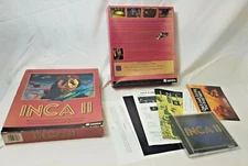 INCA II Sierra On-Line Inc PC Computer Adventure Game 1994 BIG BOX