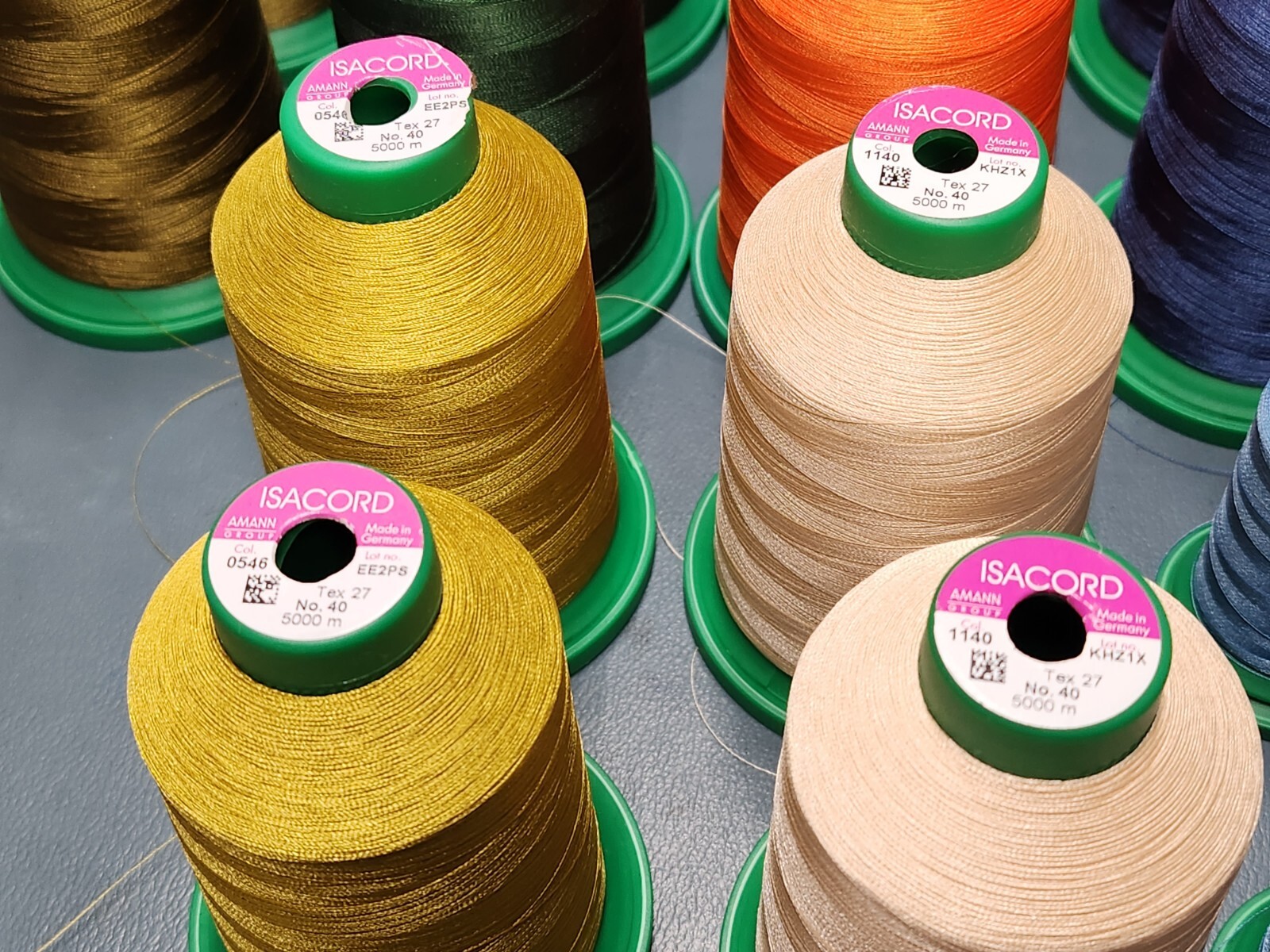 Threadlot Isacord embroidery thread Lot Of 26 Large Cones Polyester 2 Of Each | eBay