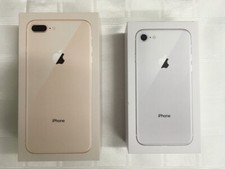 Apple iPhone Box Lot - Set of 2 EMPTY BOXES ONLY - iPhone 8  8 Plus - PRIORITY