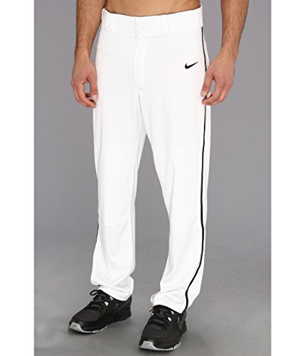 Nike Men's STK Baseball Lightsout Pant II Pipe White/Black XL