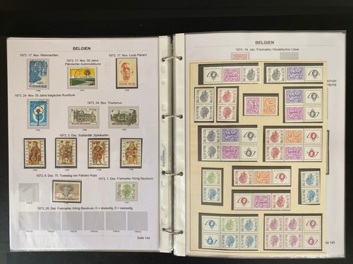 Belgien Briefmarken Sammlung, GUT, Begium stamp collection, GOOD - Imagen 22 de 23