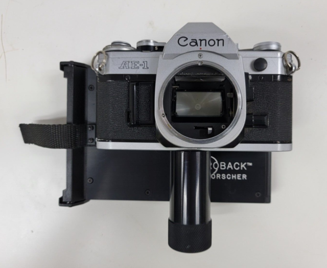 Canon AE-1 Program 35mm SLR Film Camera with 50 mm lens Kit for 