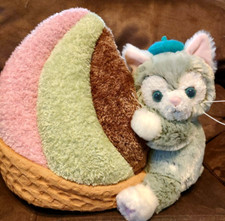 Disneyland Duffy and Friends Gelatoni Plush Doll Pillow Tokyo Disneysea Japan
