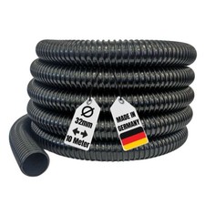 AquaOne Tuyau Spirale Pour Étang 32 mm 1 1/4" Noir 10 m