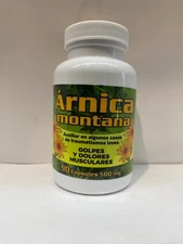 Arnica Capsules 90 Count / Cápsulas de Árnica – 90 Cápsulas