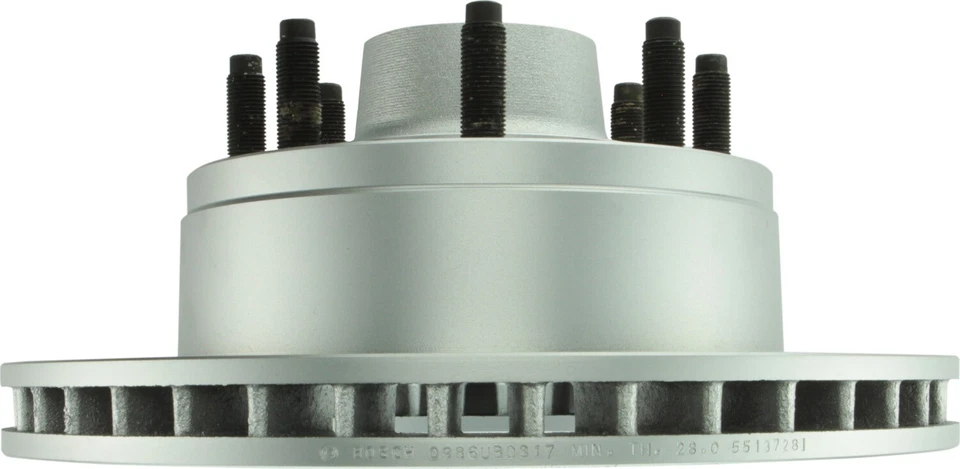 Rotor de freno de disco delantero 2001 para Ford E-350 Econoline Club Wagon Bosch 2000-2002 Foto 4 de 4