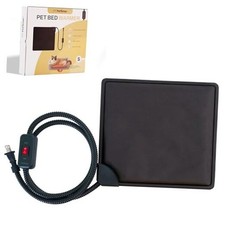 Cat Bed Warmer 10" x 9.5", Indoor Heated Pad Insert for Cats, Kittens Small