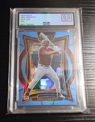 2025 Panini Select - Concourse Jace LaViolette #41 Light Blue Prizm  /199 (RC)