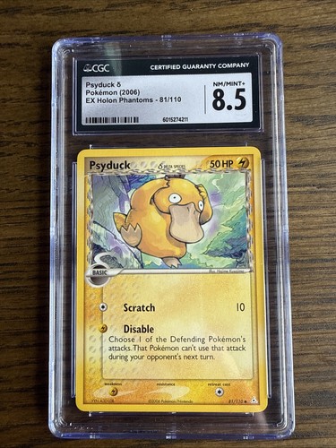 Psyduck δ graded CGC 8.5 for sale on eBay