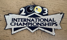 International Pool Championships Patch 2003 Used