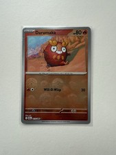 Pokémon TCG Darumaka 13 Poke Ball Holo Common Card Black Bolt Card 013/086