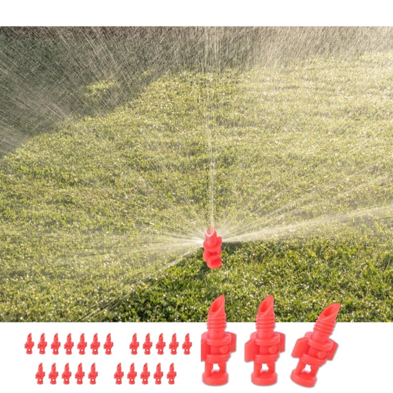 25Pcs 360° Sprayer Nozzle Jet for Mister Cloning Machine Hydroponi