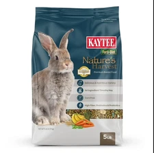 Kaytee Forti-Diet Nature's Harvest Rabbit Food 5 Pounds