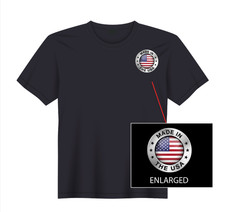Made In USA American Flag T-Shirt NEW S, M, L, XL