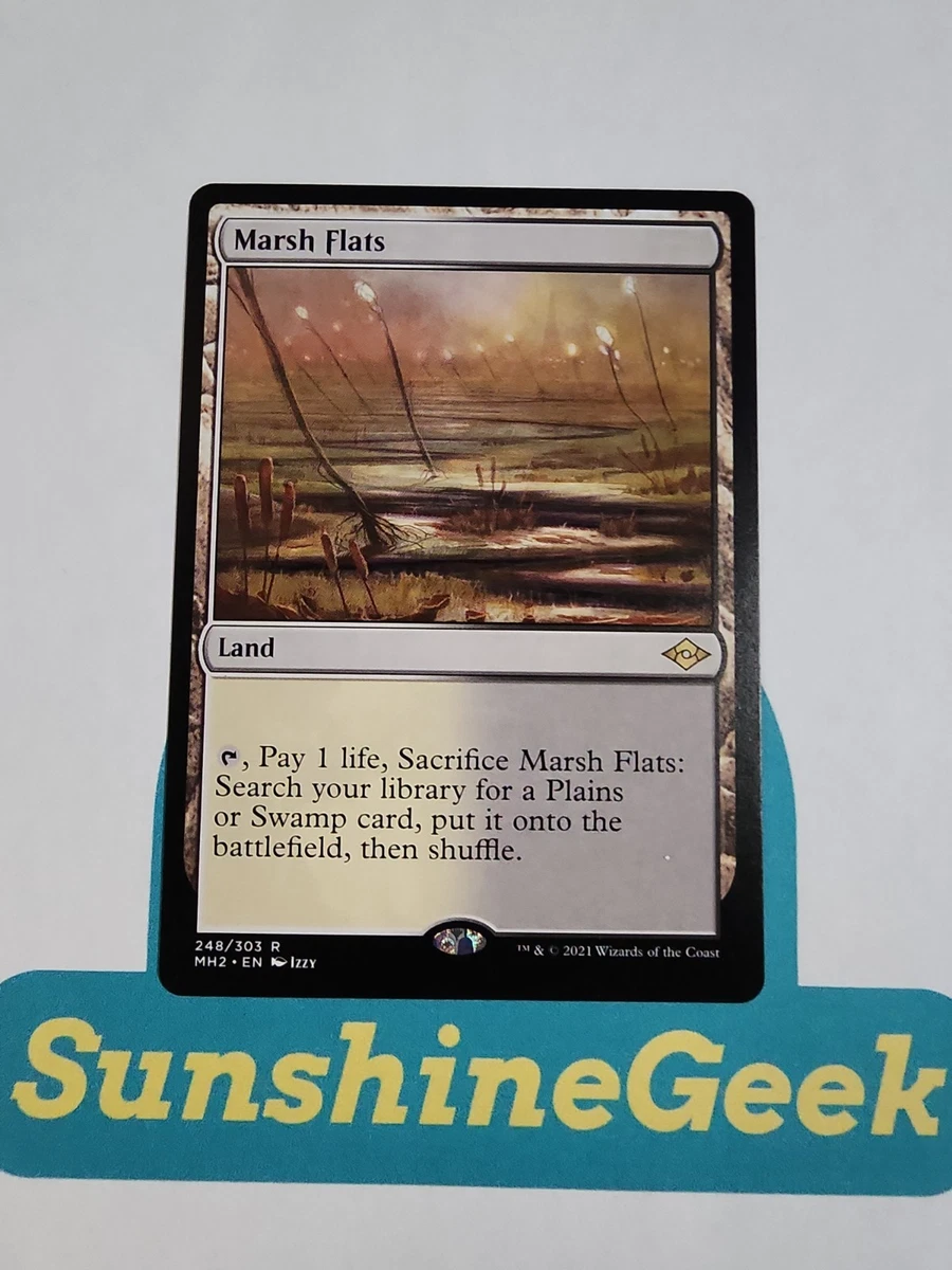 Marsh Flats Magic: The Gathering Wizards of the Coast Rare