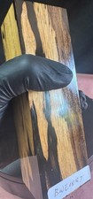 Black and White Ebony Wood turning blank, knife scales,wood turning, BWE0887
