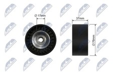 Spannrolle Keilrippenriemen NTY RNK-HD-024 für HONDA ACCORD 7 Tourer CM CN CL CR