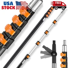 Telescopic Extension Pole, 7-30 FT Multi-Purpose Extension Pole, Sturdy Aluminum