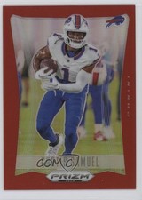 2024 Panini Prizm Deca Red Prizm /199 Curtis Samuel #30 6q5