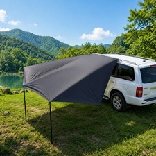 Car Side Awning Truck Canopy Sun Shade Heavy Duty Tent Tarp