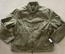 TOMMY HILFIGER Herren Gr. XXL 2XL Wende-Jacke Bomber Olivgrün Cord Baumwolle