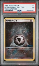 2005 POKEMON EX UNSEEN FORCES #97 METAL ENERGY-REVERSE FOIL PSA 7 on eBay