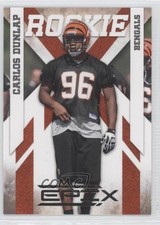 2010 Panini Epix Rookie Carlos Dunlap #113 0a1