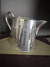 Antique Sheffield Silver Electroplated On Nickel Small Pitcher Creamer Vase