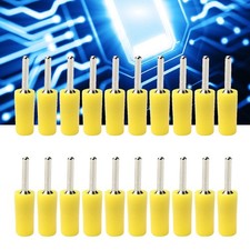Image of 20Pcs Pin Banana Plug 2mm Nickel Plated Brass Male Waterproof Connector Accessor